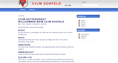 Desktop Screenshot of cvjm-gohfeld.de